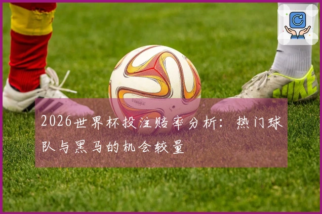 2026世界杯投注赔率分析：热门球队与黑马的机会较量