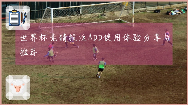 世界杯竞猜投注App使用体验分享与推荐